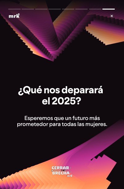 ¿Qué nos deparará el 2025? Esperemos que un futuro más prometedor para todas las mujeres. Logo Cerrar la Brecha