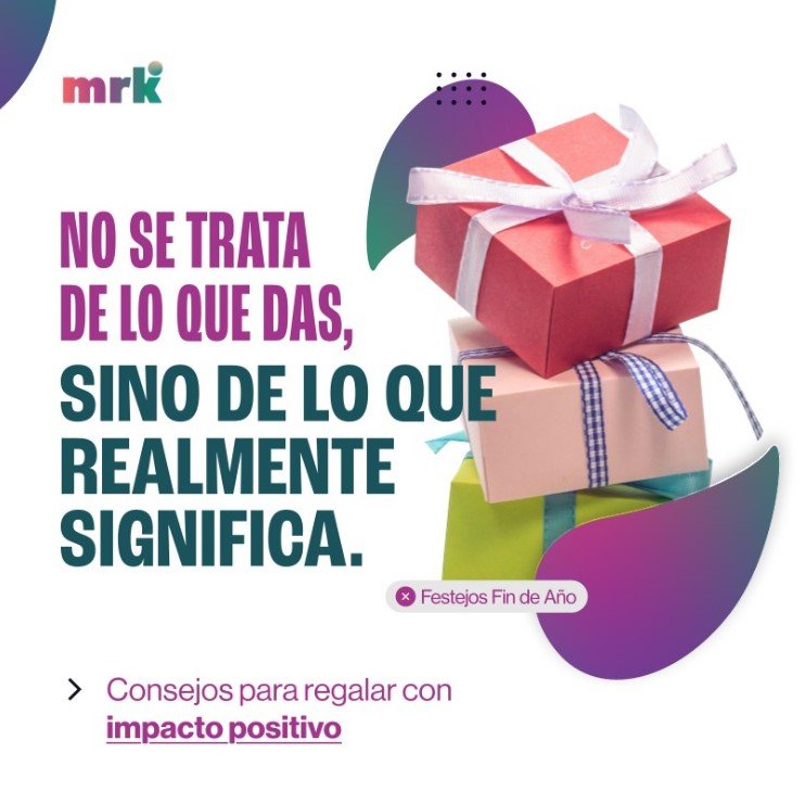 Mo se trata de lo que das, sino de lo que realmente significa. Consejos para regalar con impacto positivo